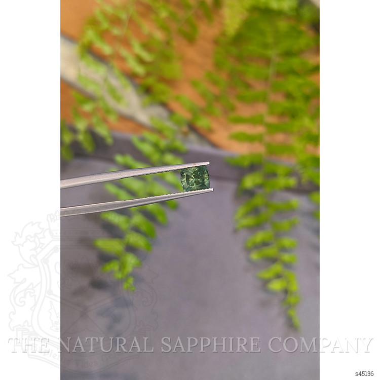 1.64 Ct. Bluish Green Sapphire from Montana