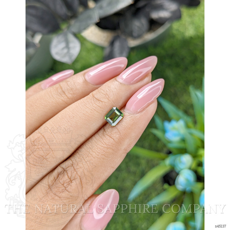 1.10 Ct. Green Sapphire from Madagascar