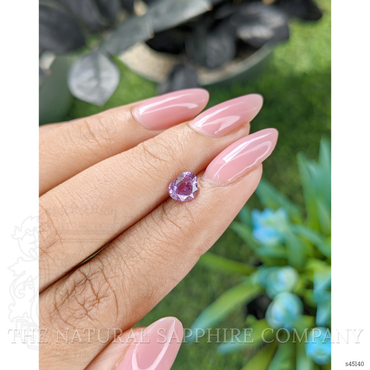1.05 Ct. Purplish Pink Sapphire from Madagascar