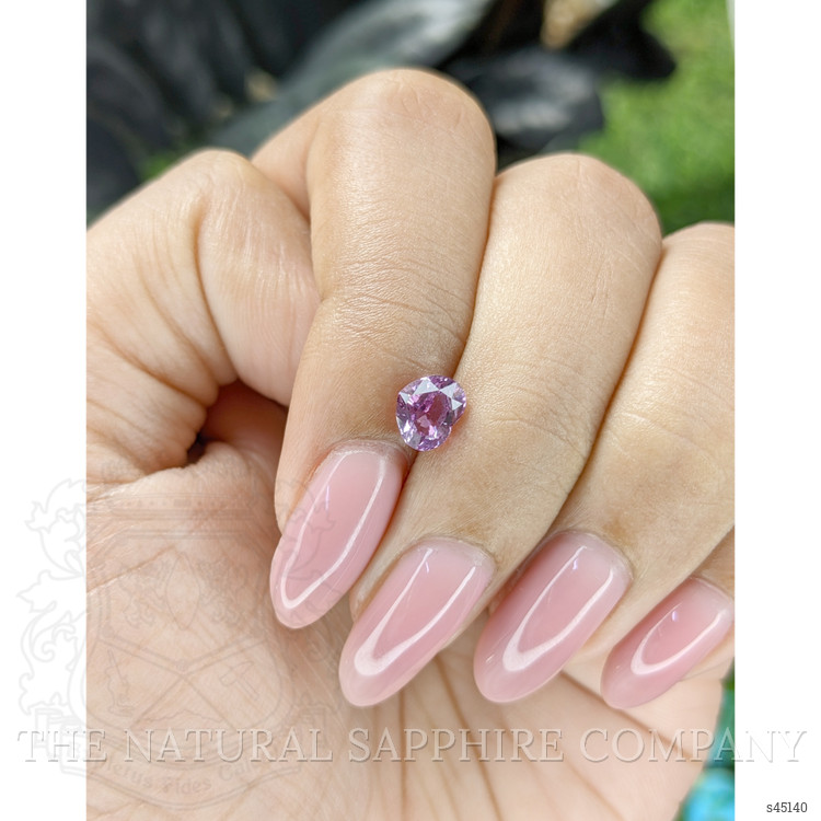 1.05 Ct. Purplish Pink Sapphire from Madagascar