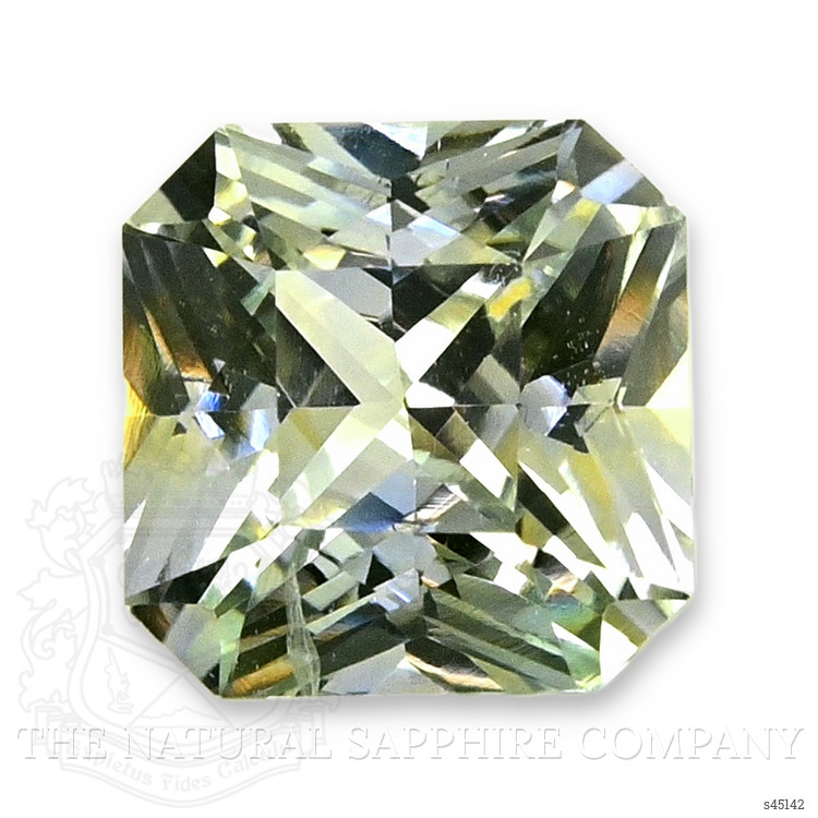 1.05 Ct. Yellowish Green Sapphire from Montana