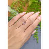 1.29 Ct. Padparadscha Sapphire from Madagascar Life Style