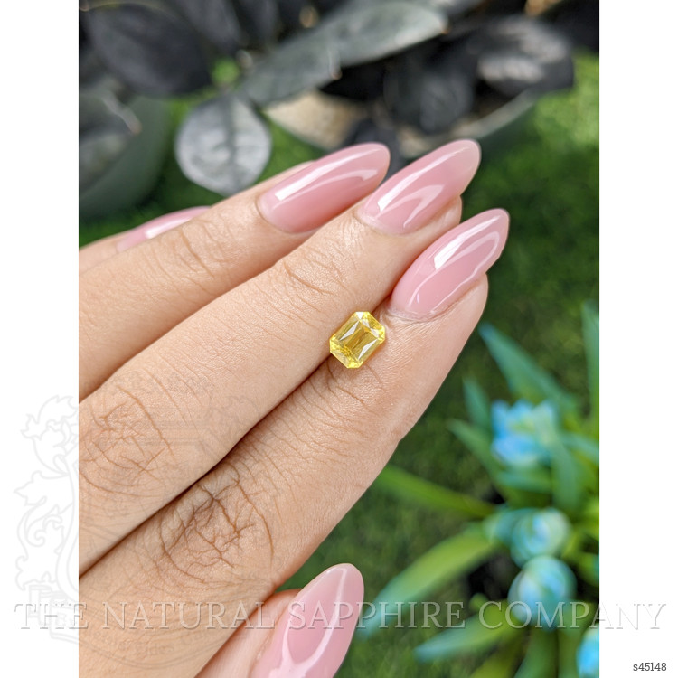 1.12 Ct. Yellow Sapphire from Ceylon (Sri Lanka)