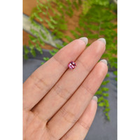 0.96 Ct. Pink Sapphire from Mozambique Life Style