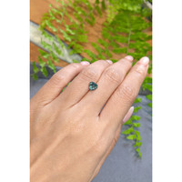 1.61 Ct. Bluish Green Sapphire from Montana Life Style