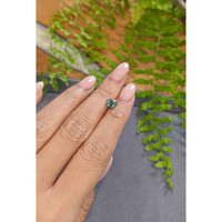 1.43 Ct. Bluish Green Sapphire from Montana Life Style