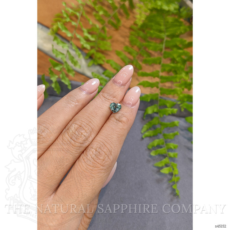 1.43 Ct. Bluish Green Sapphire from Montana