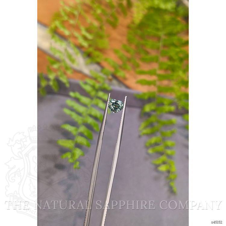1.43 Ct. Bluish Green Sapphire from Montana