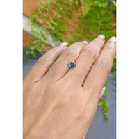 1.43 Ct. Bluish Green Sapphire from Montana Life Style