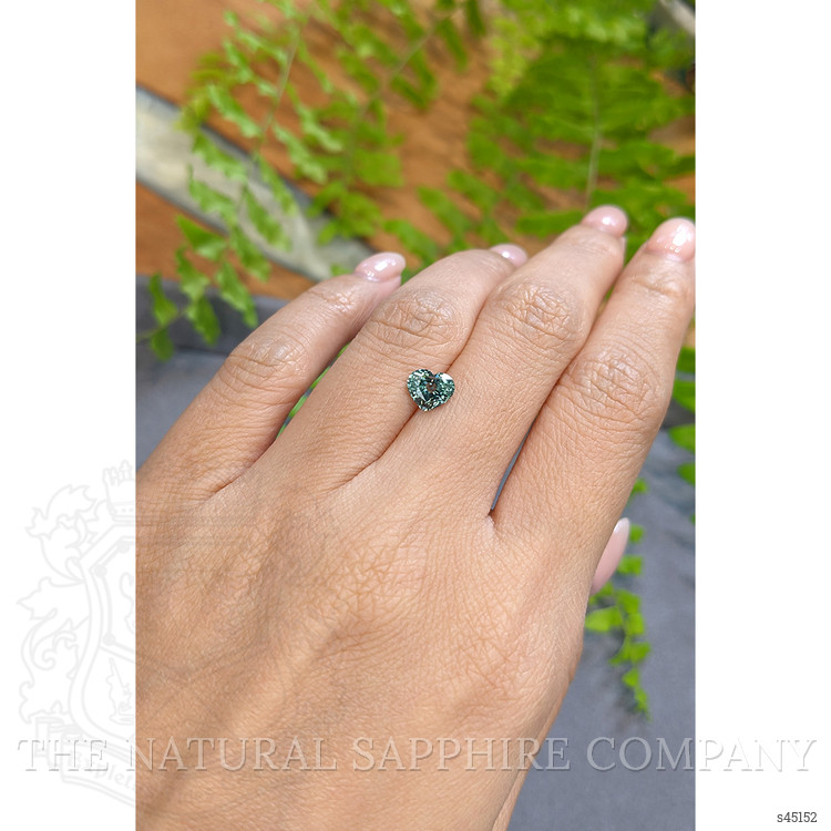1.43 Ct. Bluish Green Sapphire from Montana