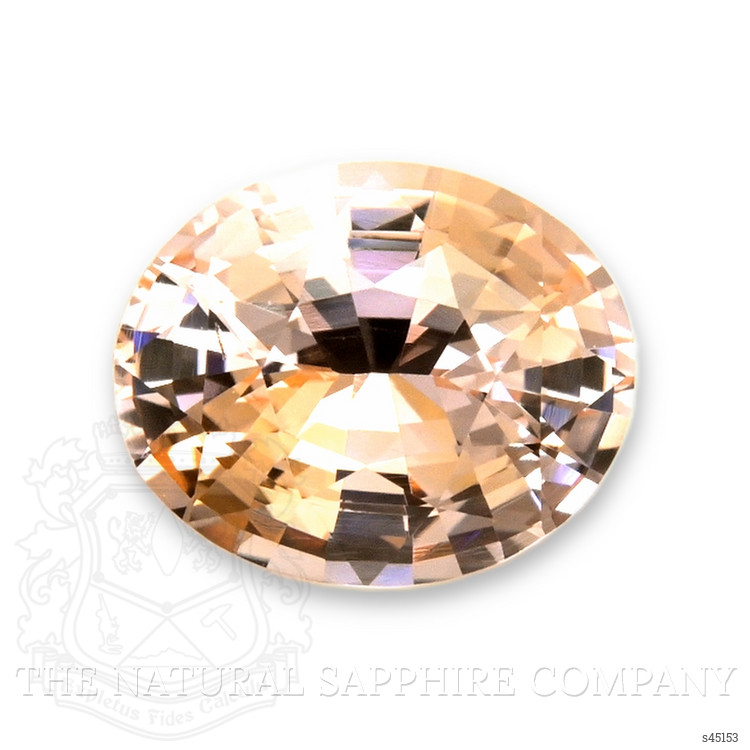 2.04 Ct. Peach Sapphire from Ceylon (Sri Lanka)