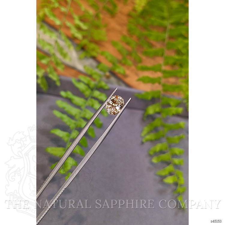 2.04 Ct. Peach Sapphire from Ceylon (Sri Lanka)