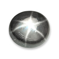 3.66 Ct. Black Star Sapphire from Ceylon (Sri Lanka) Video