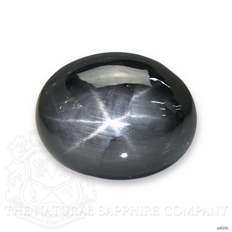 11.48 Ct. Black Star Sapphire from Ceylon (Sri Lanka)