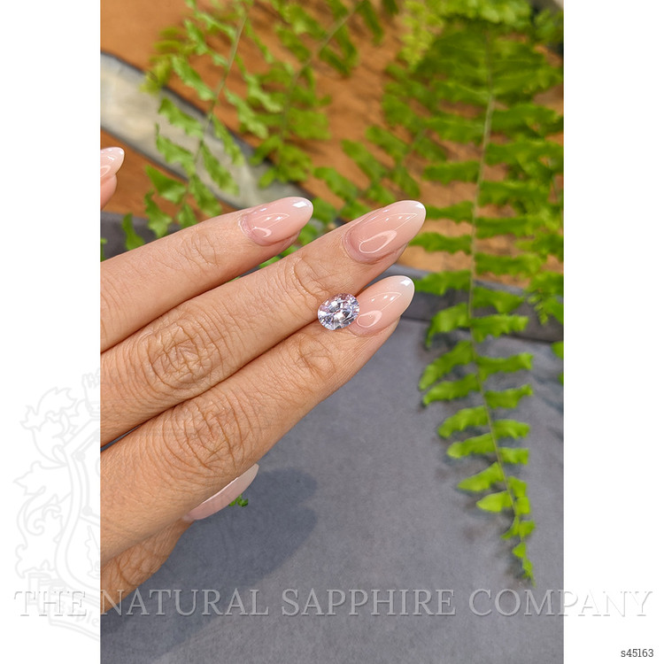 1.66 Ct. Purple Sapphire from Ceylon (Sri Lanka)