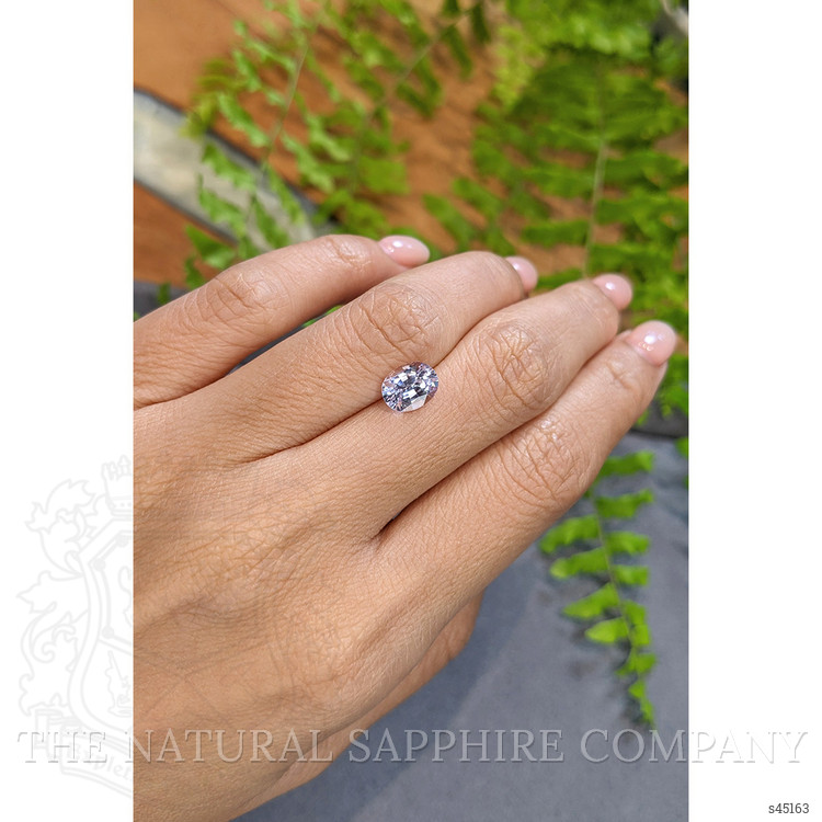 1.66 Ct. Purple Sapphire from Ceylon (Sri Lanka)
