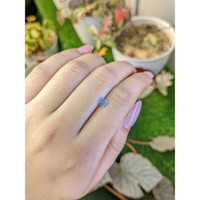 0.43 Ct. Blue Sapphire from Ceylon (Sri Lanka) Life Style
