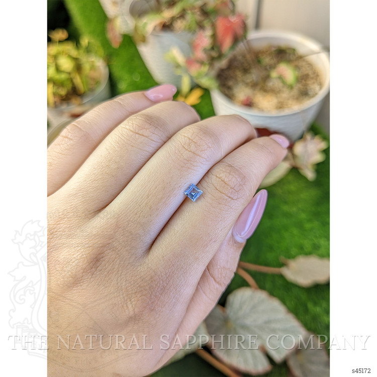0.43 Ct. Blue Sapphire from Ceylon (Sri Lanka)