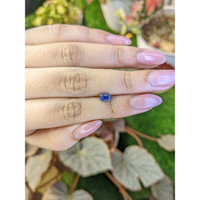 0.87 Ct. Blue Sapphire from Ceylon (Sri Lanka) Life Style