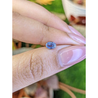 0.44 Ct. Blue Sapphire from Ceylon (Sri Lanka) Life Style