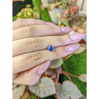 1.41 Ct. Blue Sapphire from Ceylon (Sri Lanka) Life Style