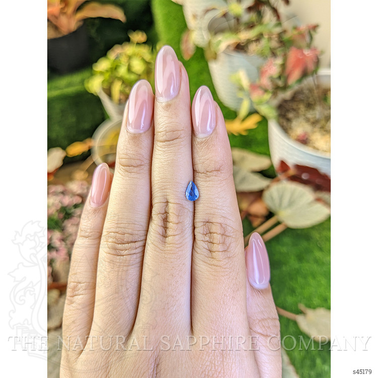 0.50 Ct. Blue Sapphire from Ceylon (Sri Lanka)