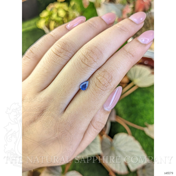 0.50 Ct. Blue Sapphire from Ceylon (Sri Lanka)