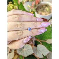0.71 Ct. Blue Sapphire from Ceylon (Sri Lanka) Life Style