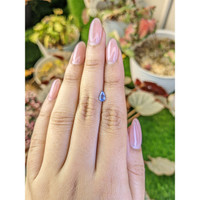 0.44 Ct. Blue Sapphire from Ceylon (Sri Lanka) Life Style