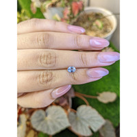 0.68 Ct. Blue Sapphire from Ceylon (Sri Lanka) Life Style