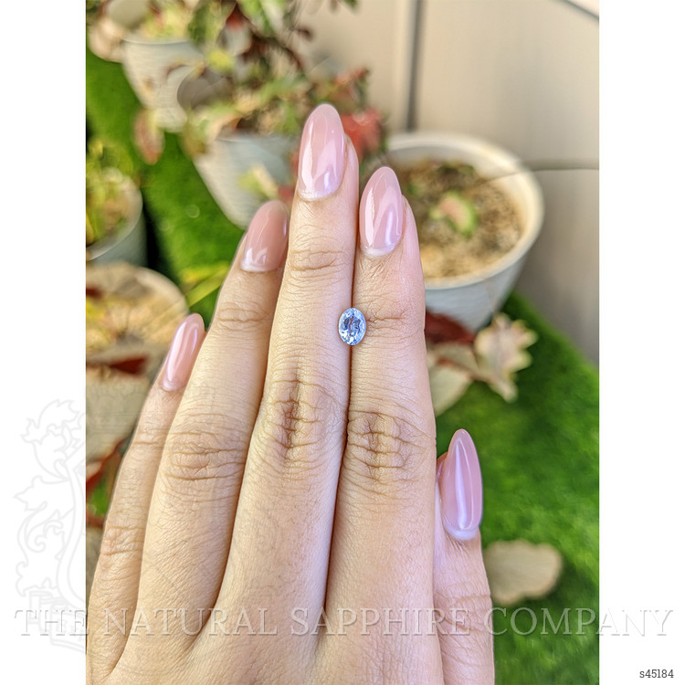 0.68 Ct. Blue Sapphire from Ceylon (Sri Lanka)