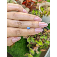 0.67 Ct. Blue Sapphire from Ceylon (Sri Lanka) Life Style