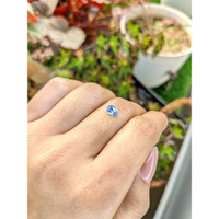 0.67 Ct. Blue Sapphire from Ceylon (Sri Lanka) Life Style