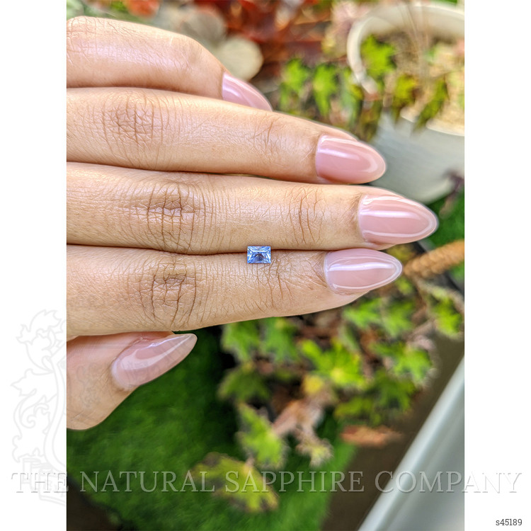 0.40 Ct. Blue Sapphire from Ceylon (Sri Lanka)