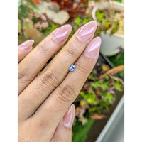 0.40 Ct. Blue Sapphire from Ceylon (Sri Lanka) Life Style