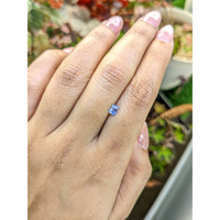 0.40 Ct. Blue Sapphire from Ceylon (Sri Lanka) Life Style