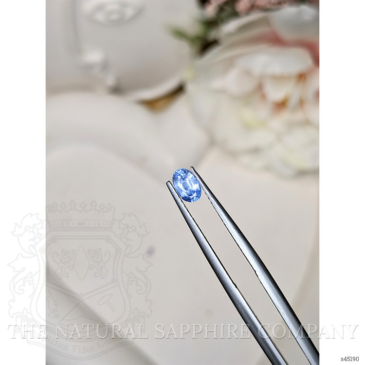 0.46 Ct. Blue Sapphire from Ceylon (Sri Lanka)