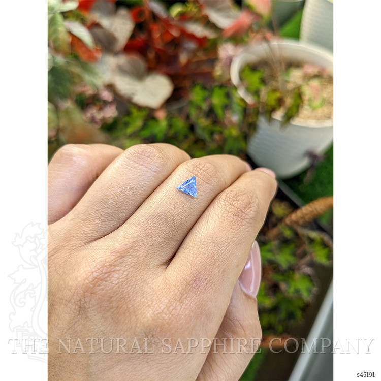 0.67 Ct. Blue Sapphire from Ceylon (Sri Lanka)