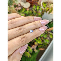 0.42 Ct. Blue Sapphire from Ceylon (Sri Lanka) Life Style