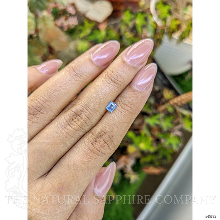 0.42 Ct. Blue Sapphire from Ceylon (Sri Lanka)