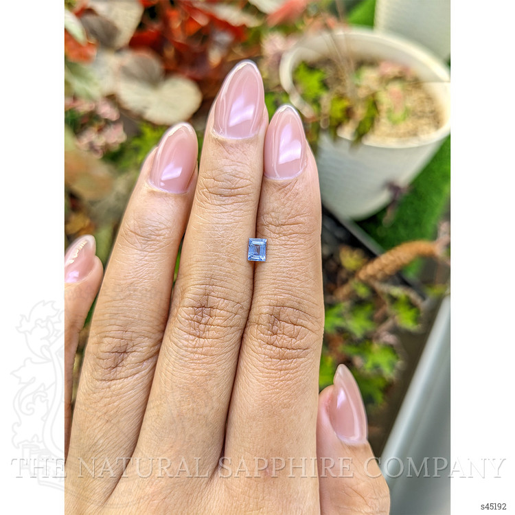 0.42 Ct. Blue Sapphire from Ceylon (Sri Lanka)