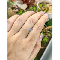 0.42 Ct. Blue Sapphire from Ceylon (Sri Lanka) Life Style
