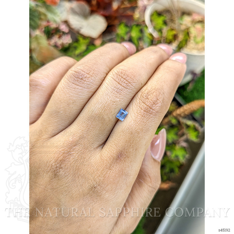 0.42 Ct. Blue Sapphire from Ceylon (Sri Lanka)