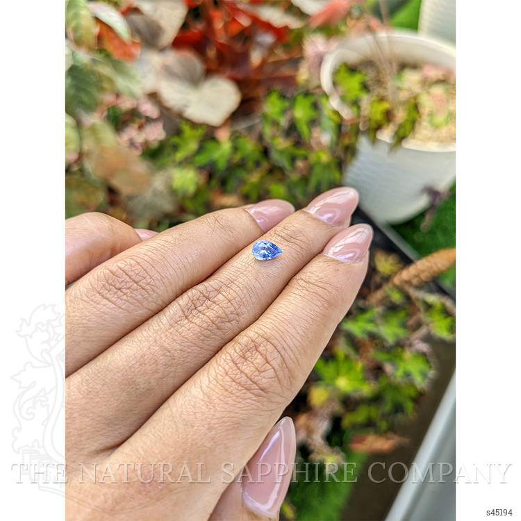 0.70 Ct. Bi Color / Parti Sapphire from Ceylon (Sri Lanka)