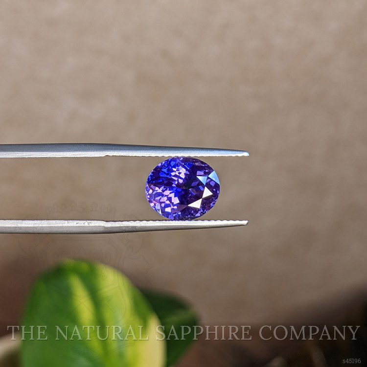 4.03 Ct. Purple Sapphire from Ceylon (Sri Lanka)