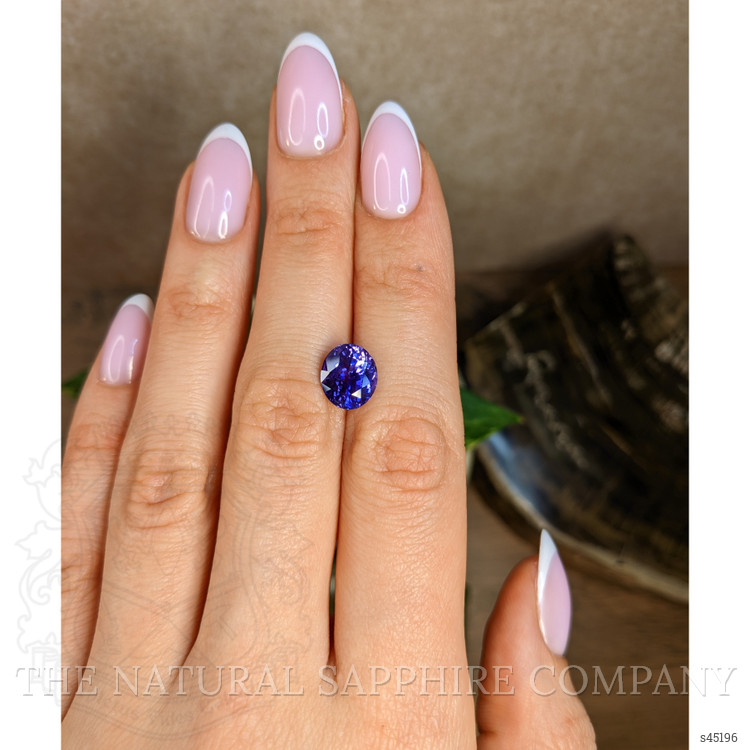 4.03 Ct. Purple Sapphire from Ceylon (Sri Lanka)