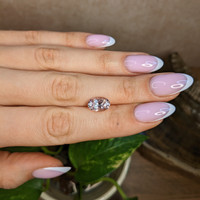 3.39 Ct. Pink Sapphire from Ceylon (Sri Lanka) Life Style
