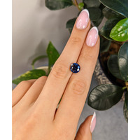 3.26 Ct. Blue Sapphire from Ceylon (Sri Lanka) Life Style
