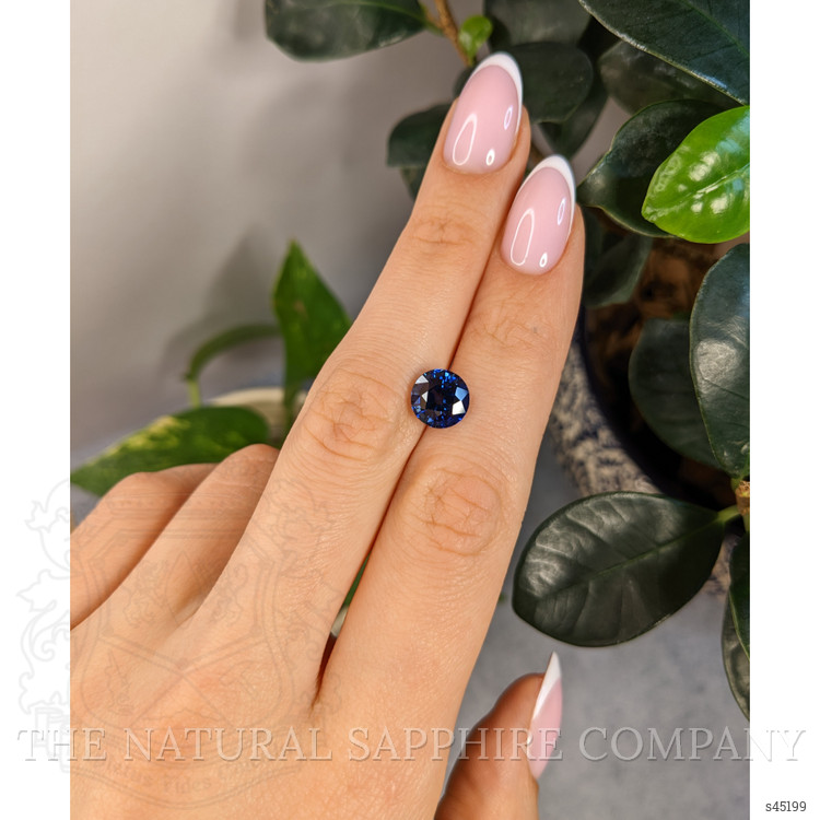 3.26 Ct. Blue Sapphire from Ceylon (Sri Lanka)