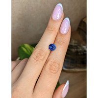 2.01 Ct. Blue Sapphire from Ceylon (Sri Lanka) Life Style